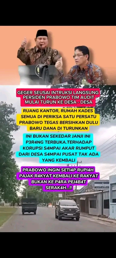 Sesusai Instruksi Langsung Presiden Prabowo, Tim Audit Mulai Turun Ke Desa-desa