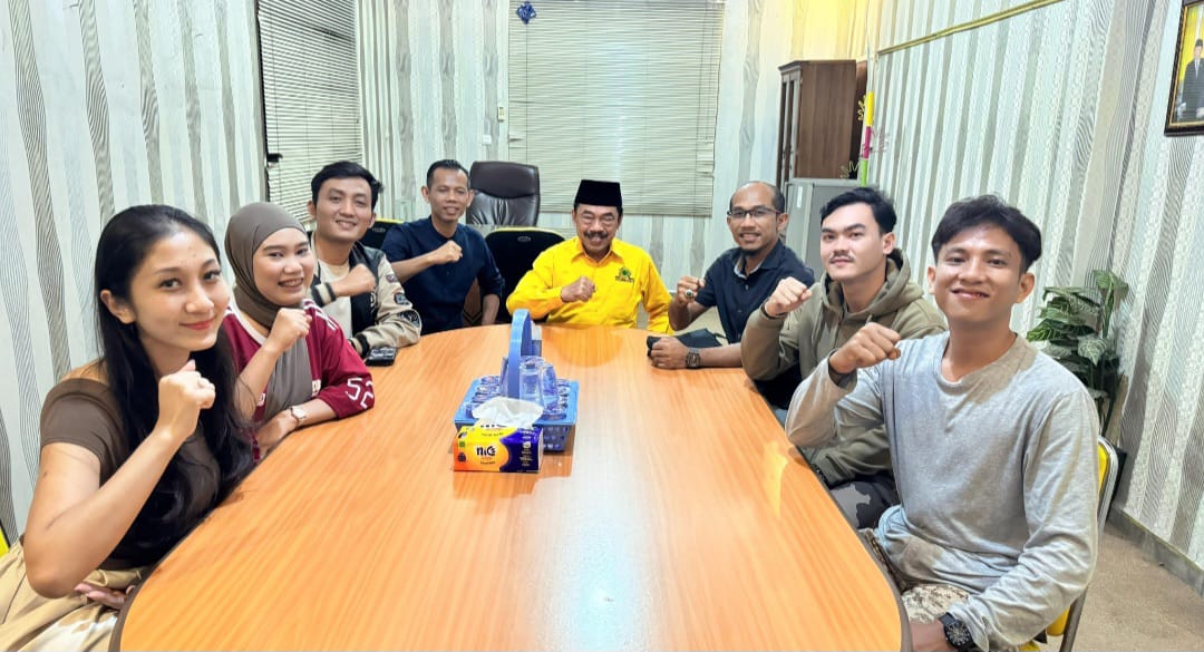 Ketua Harian DPD Partai Golkar Prov Lampung Riza Mirhardi Lepas Keberangkatan Kader Ikuti Diklat PP AMPG