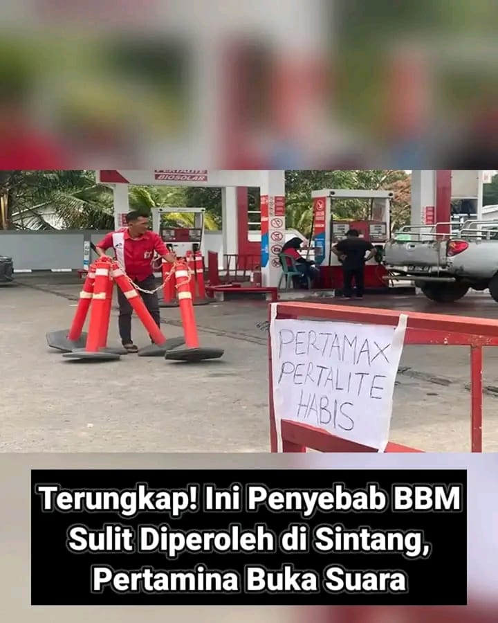 Sintang Kalbar Kesulitan BBM