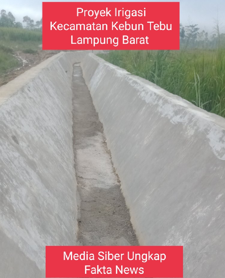 Proyek Irigasi Yang Ada Di Kecamatan Kebun Tebu Lambar Diduga Proyek Siluman Dan Dikerjakan Asal Jadi 