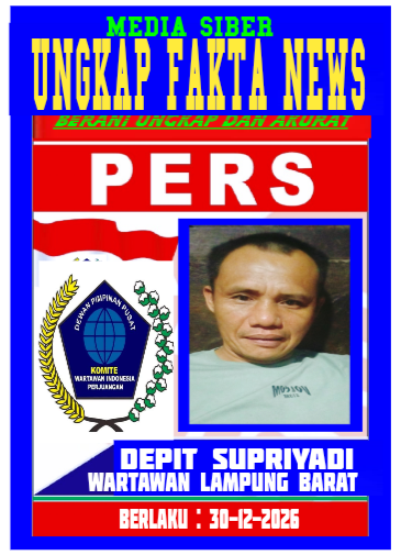 DEPIT SUPRIYADI WARTWAN LAMPUNG BARAT MENGUCAPKAN MOHON MAAF LAHIR BATIN