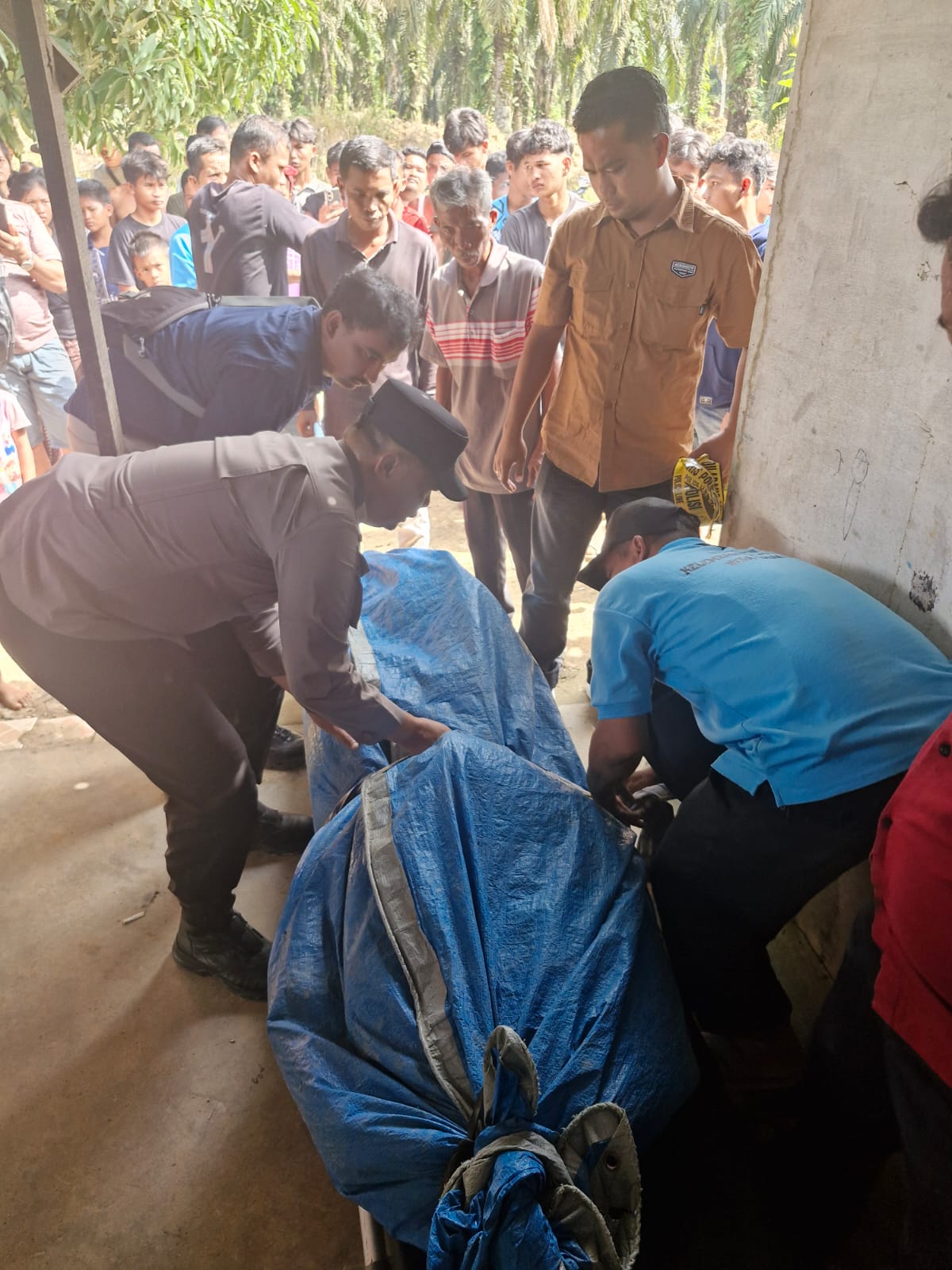 Tragis! Seorang Anak Habisi Nyawa Ayah Kandung di Bengkalis