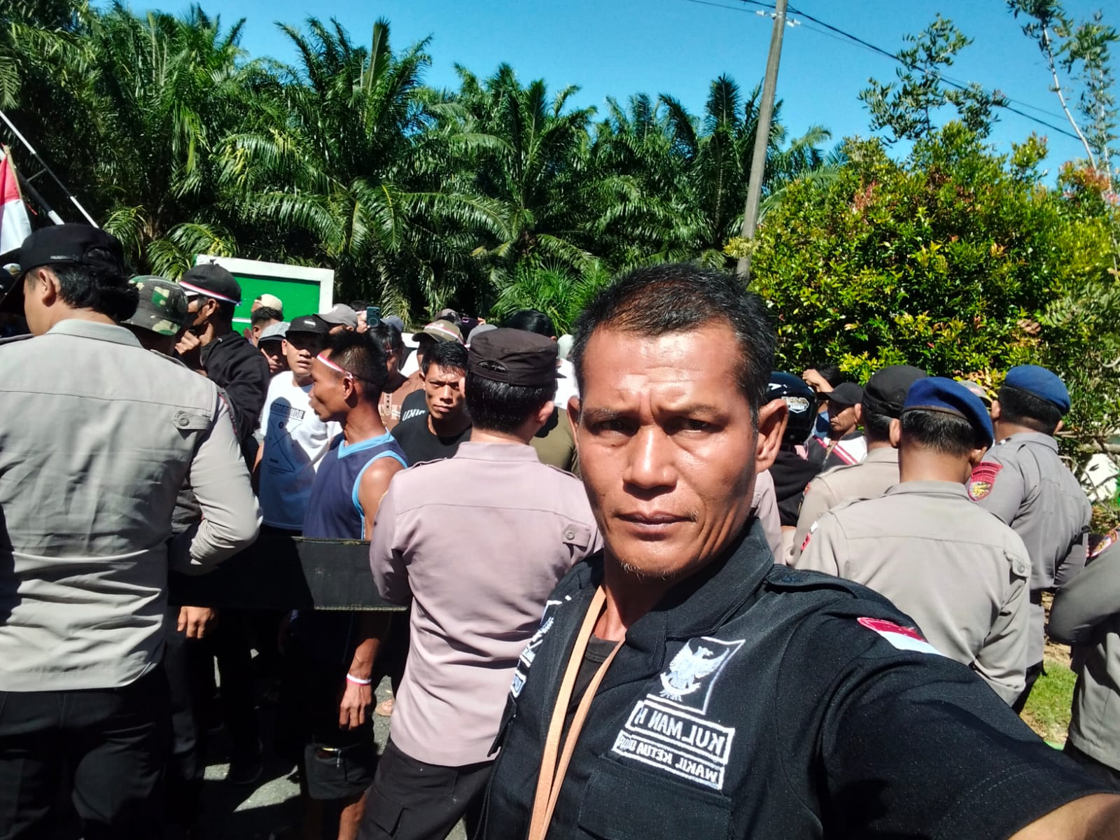 Kapolres Kaur Turun Langsung Kawal Aksi UNRAS GMMSB, Pastikan Pengamanan Humanis dan Kondusif