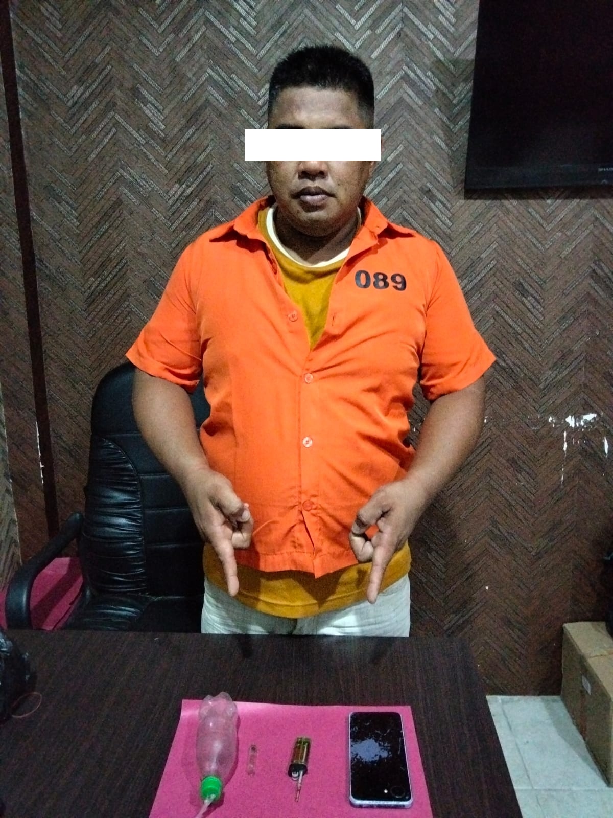 Pengembangan Kasus Sabu di Bengkalis, Pengguna Diamankan di Sungai Alam dan Positif Narkoba