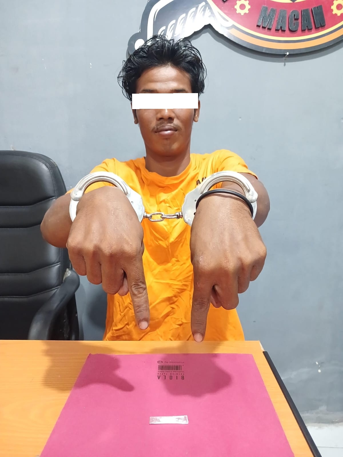 Pemuda di Rupat Utara Diciduk Polisi, Sabu 0,21 Gram Diamankan – Pelaku Positif Narkoba