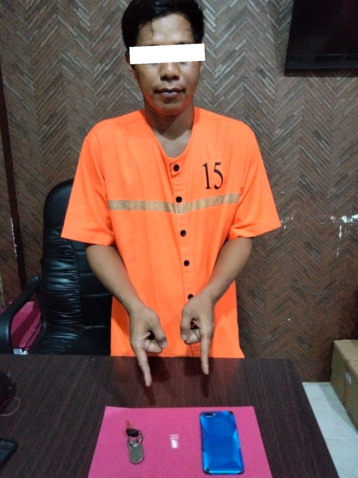 Pengedar Sabu Ditangkap di Jl. Patimura Bengkalis, Positif Narkoba