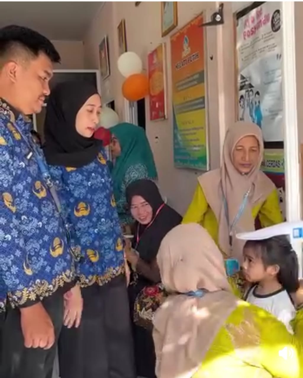 Pencanangan Serentak Stunting Digelar di Posyandu Melati Putih Desa Sungai Alam