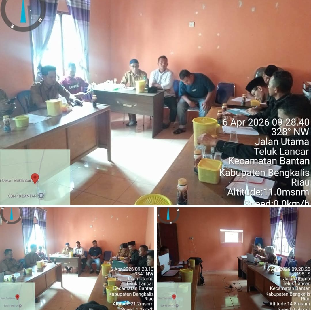 Pemerintah Desa Teluk Lancar Gelar Musdes APBDes T.A 2026 dan Evaluasi APBDes T.A 2025