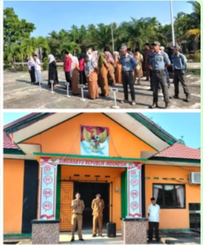 Pemerintah Desa Pambang Pesisir Gelar Apel Pagi Tingkatkan Disiplin Aparatur