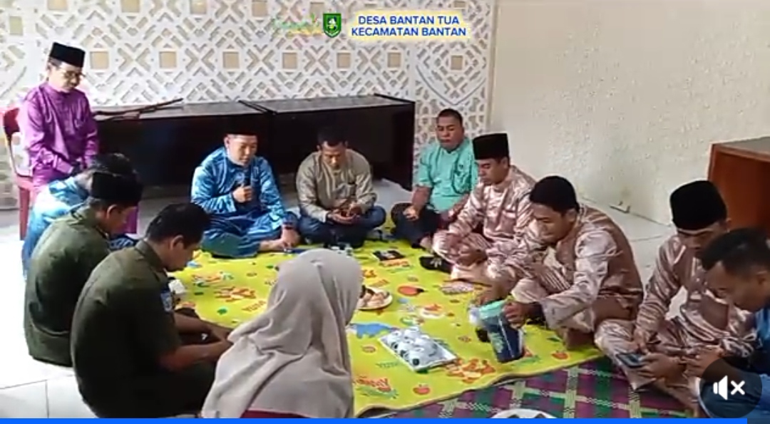 Pemdes Bantan Tua Rutin Gelar Yasinan di Aula Kantor Desa