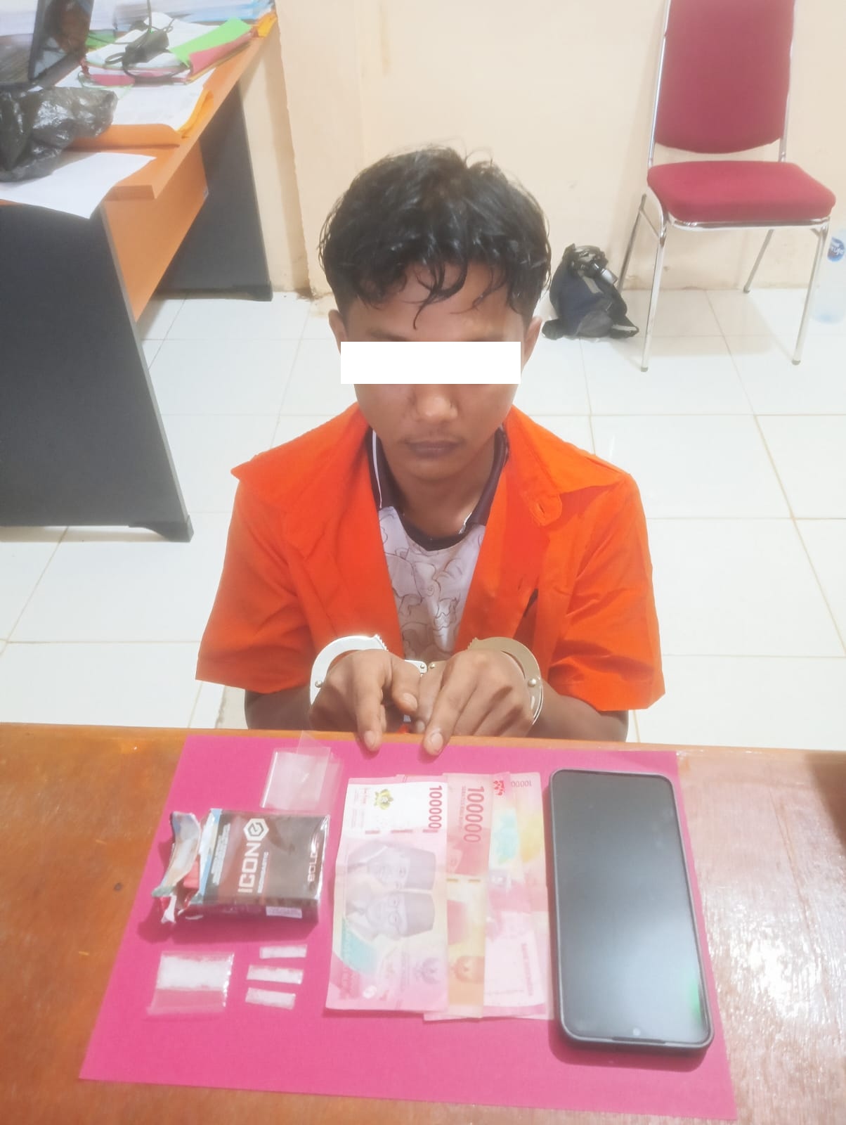 Polsek Siak Kecil Ungkap Kasus Sabu, Empat Paket Narkotika Diamankan dari Seorang Pria
