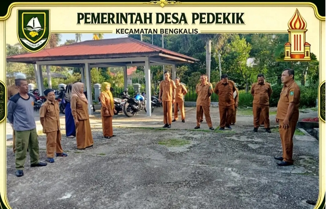 Pemerintah Desa Pedekik Gelar Apel Pertama Juni 2026, Awali Bulan dengan Disiplin
