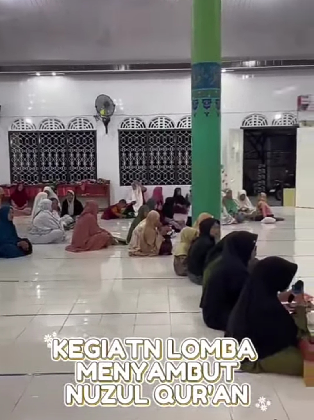 Pemuda-Pemudi Masjid Khairul Jamaah Pasiran Gelar Lomba Keagamaan Sambut Nuzul Qur'an