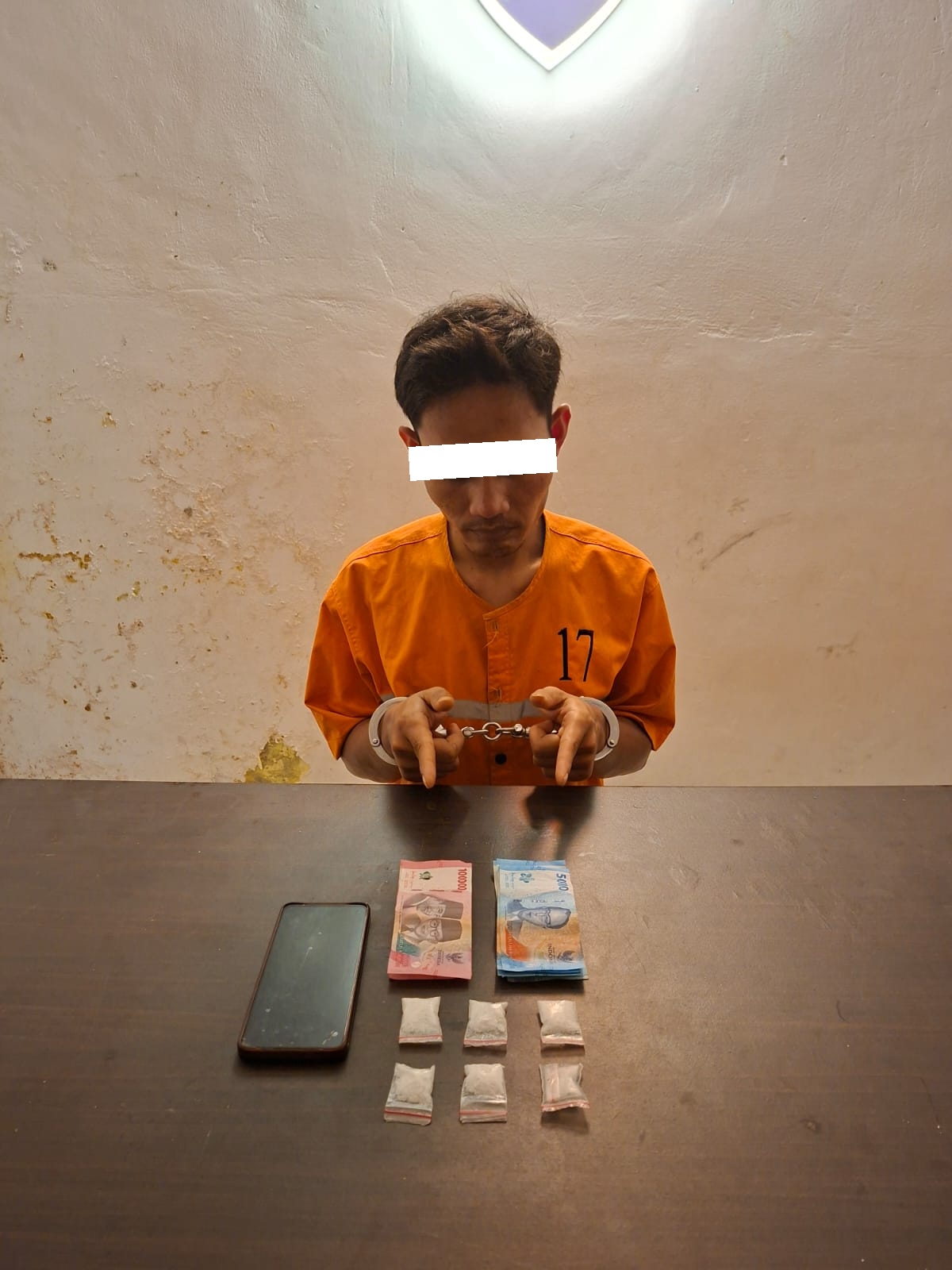 Polsek Pinggir Ungkap Peredaran Sabu, Satu Tersangka Diamankan dengan Barang Bukti 13,55 Gram