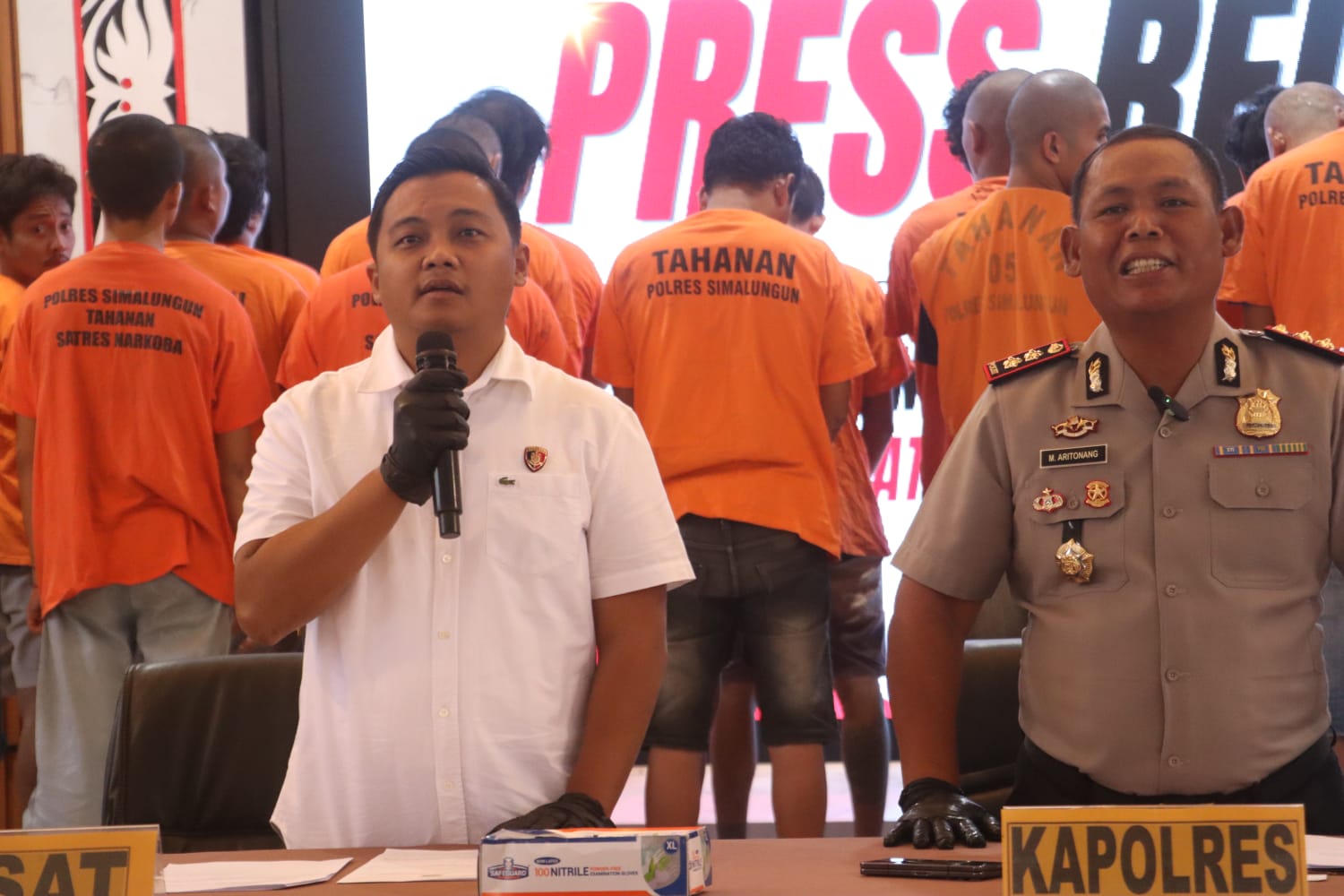 Polres Simalungun Ungkap 69 Tersangka Kasus 3C Semester I 2026, Puluhan Kasus Kejahatan Konvensional Berhasil Diungkap Sat Reskrim