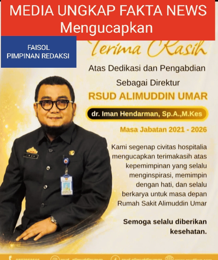 KWIP DPC KABUPATEN LAMBAR MENGUCAPKAN SELAMAT ATAS DILANTIKNYA DIREKTUR RSUD ALIMUDDIN UMAR LAMPUNG BARAT