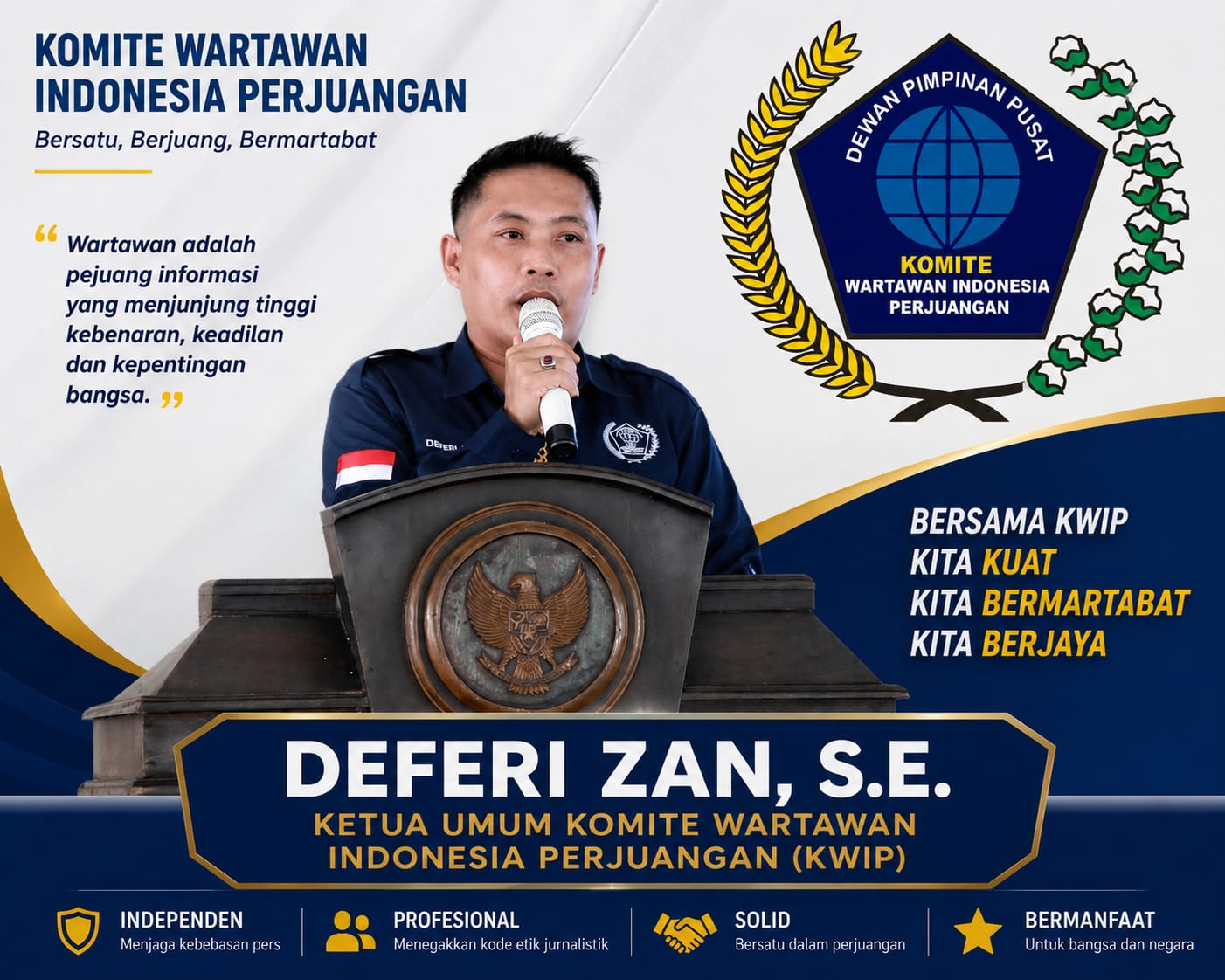 Ketua Umum KWIP Sayangkan Ucapan